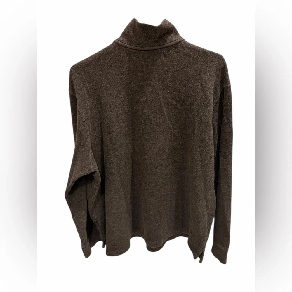 Polo by Ralph Lauren Men's Grey Quarter-Zip Sweater Size XL